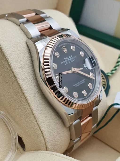 Unique Replica Rolex Datejust 126231 Caliber 3235 Automatic Movement 36x44mm Gold/steel Case Mens/unisex Watch - Image 3