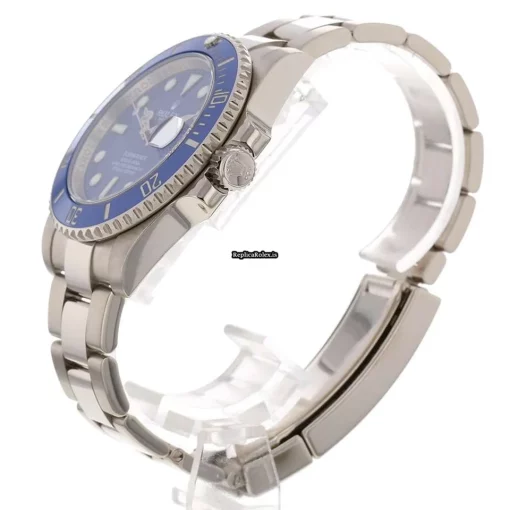 High Quality Replica Rolex Submariner Date 116619lb Caliber 3135 Automatic Movement 40mm White Gold Case Mens/unisex Watch - Image 2