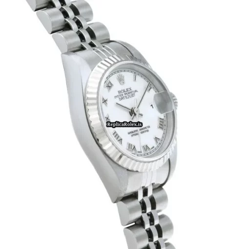 Affordable Knockoff Rolex Lady-datejust 69174 Automatic Movement 26mm Steel Case Womens Watch - Image 3