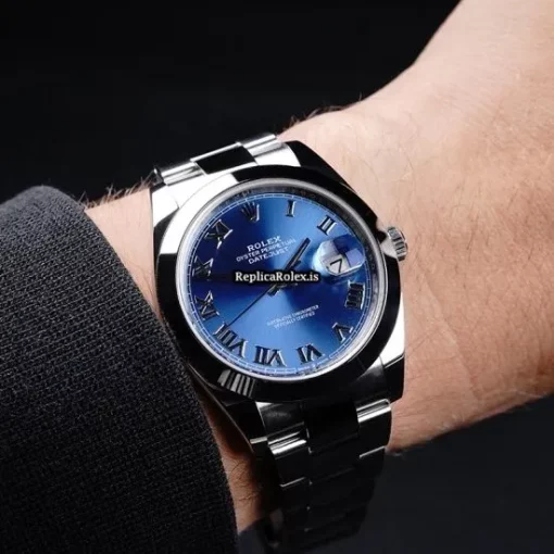 Lovely Clone Rolex Datejust 126300 Automatic Movement 41mm Steel Case Mens/unisex Watch - Image 12