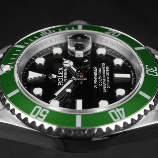 Beautiful Replica Rolex Submariner Date 16610lv 40mm Mens/unisex Watch - Image 10