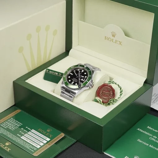 Beautiful Replica Rolex Submariner Date 16610lv 40mm Mens/unisex Watch - Image 14