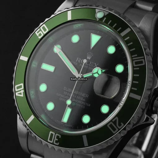 Beautiful Replica Rolex Submariner Date 16610lv 40mm Mens/unisex Watch - Image 2