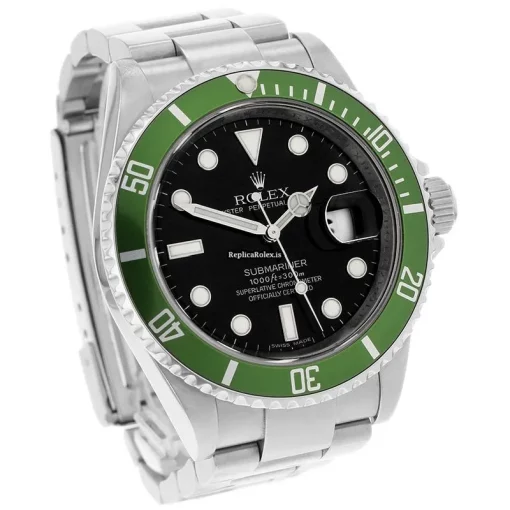 Beautiful Replica Rolex Submariner Date 16610lv 40mm Mens/unisex Watch - Image 4
