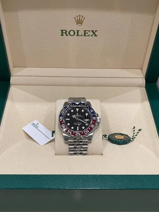 Suitable Replica Rolex Gmt-master II 126710blro Caliber 3285 Automatic Movement 40mm Steel Case Mens/unisex Watch - Image 4