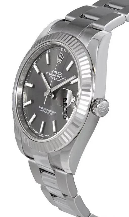 Terrific Knockoff Rolex Datejust 126334 Caliber 3235 Automatic Movement 41mm Steel Case Mens/unisex Watch - Image 5