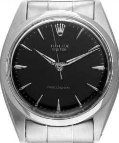 Fine Replica Rolex Oyster Precision 6694 Caliber 1225 Manual Winding Movement 35mm Steel Case Mens/unisex Watch