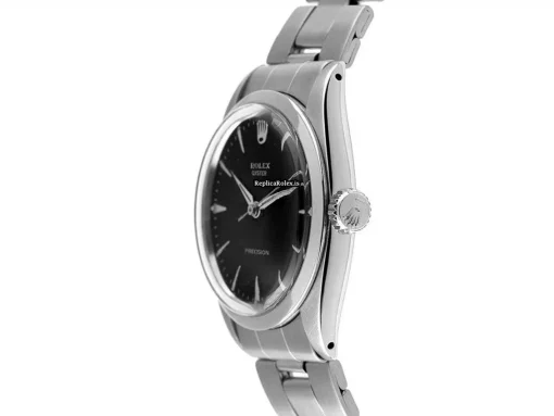 Fine Replica Rolex Oyster Precision 6694 Caliber 1225 Manual Winding Movement 35mm Steel Case Mens/unisex Watch - Image 2