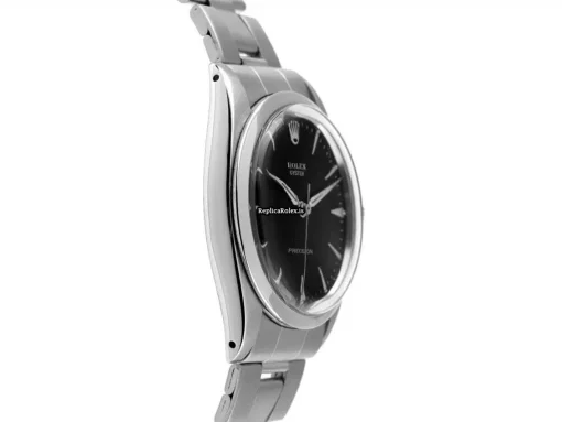 Fine Replica Rolex Oyster Precision 6694 Caliber 1225 Manual Winding Movement 35mm Steel Case Mens/unisex Watch - Image 3