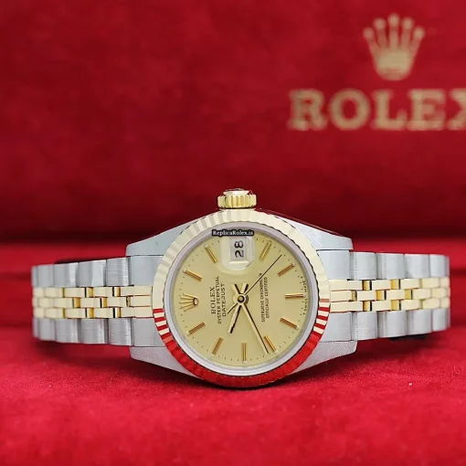 Marvellous Replica Rolex Lady-datejust 69173 Caliber 2135 Automatic Movement 26mm Steel Case Womens Watch