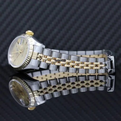 Marvellous Replica Rolex Lady-datejust 69173 Caliber 2135 Automatic Movement 26mm Steel Case Womens Watch - Image 10