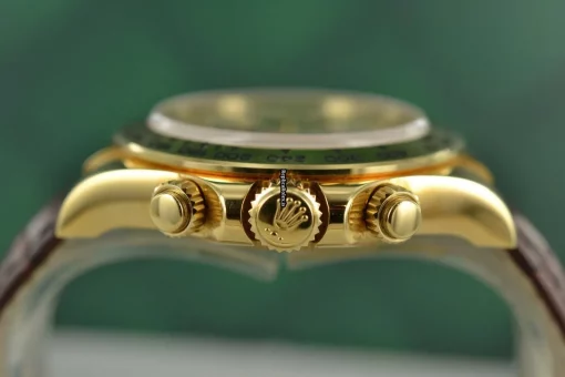 Lovely Fake Rolex Daytona 116518 Caliber 4130 Automatic Movement 40mm Yellow Gold Case Mens/unisex Watch - Image 6