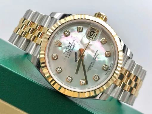 1:1 Replica Rolex Datejust 278273 Caliber 2236 Automatic Movement 31x37mm Gold/steel Case Womens Watch