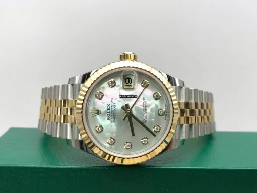 1:1 Replica Rolex Datejust 278273 Caliber 2236 Automatic Movement 31x37mm Gold/steel Case Womens Watch - Image 13
