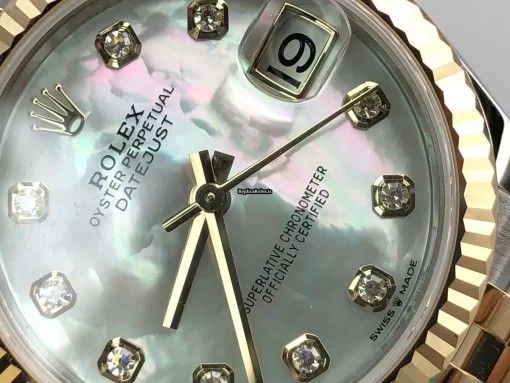 1:1 Replica Rolex Datejust 278273 Caliber 2236 Automatic Movement 31x37mm Gold/steel Case Womens Watch - Image 15