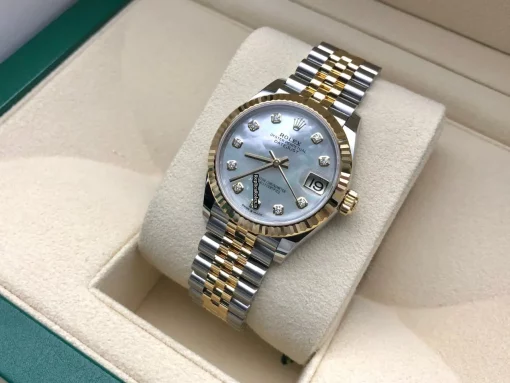 1:1 Replica Rolex Datejust 278273 Caliber 2236 Automatic Movement 31x37mm Gold/steel Case Womens Watch - Image 2