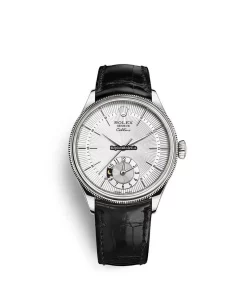 Suitable Replica Rolex Cellini Dual Time 50529 Caliber 3180 Automatic Movement 39mm White Gold Case Mens/unisex Watch