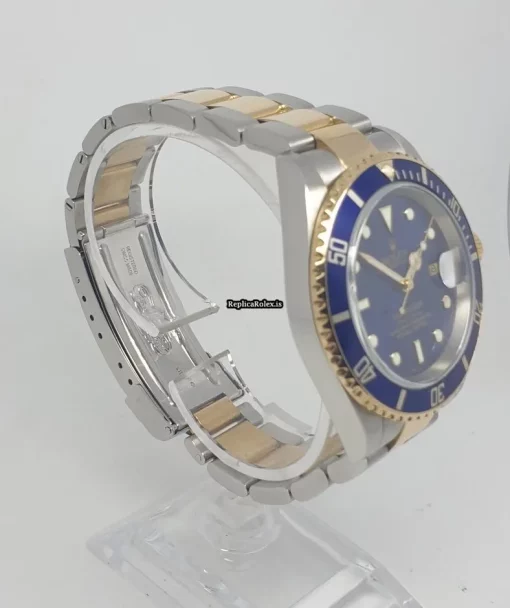 Excellent Replica Rolex Submariner Date 16613 Caliber 3135 Automatic Movement 40mm Gold/steel Case Mens/unisex Watch - Image 5