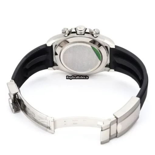 Awesome Replica Rolex Daytona 116519lng Caliber 4130 Automatic Movement 40mm White Gold Case Watch - Image 4