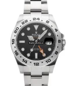 Excellent Fake Rolex Explorer II 216570 Caliber 3187 Automatic Movement 42mm Steel Case Watch