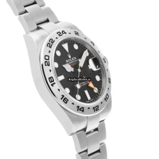 Excellent Fake Rolex Explorer II 216570 Caliber 3187 Automatic Movement 42mm Steel Case Watch - Image 3