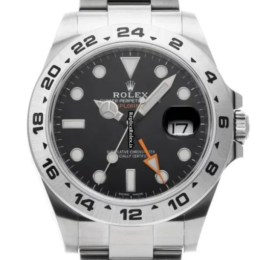 Excellent Fake Rolex Explorer II 216570 Caliber 3187 Automatic Movement 42mm Steel Case Watch - Image 6