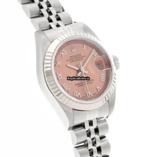 Reliable Fake Rolex Lady-datejust 79174 Automatic Movement 26mm Steel Case Womens Watch - Image 3