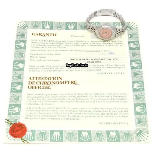 Reliable Fake Rolex Lady-datejust 79174 Automatic Movement 26mm Steel Case Womens Watch - Image 5