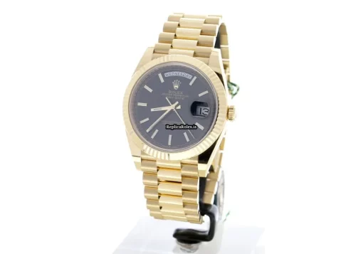 Fantastic Replica Rolex Day-date 40 228238 Caliber 3255 Automatic Movement 40mm Yellow Gold Case Mens/unisex Watch - Image 3