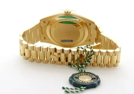 Fantastic Replica Rolex Day-date 40 228238 Caliber 3255 Automatic Movement 40mm Yellow Gold Case Mens/unisex Watch - Image 7