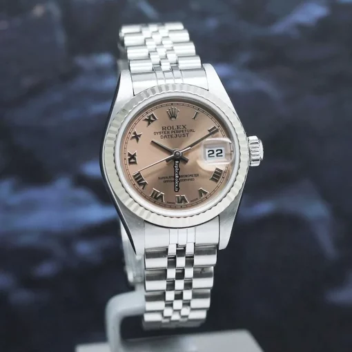 Wonderful Replica Rolex Lady-datejust 79174 Caliber 2235 Automatic Movement 26mm Steel Case Womens Watch - Image 9