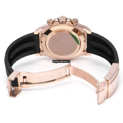 Excellent Copy Rolex Daytona 116515ln Caliber 4130 Automatic Movement 40mm Rose Gold Case Watch - Image 4