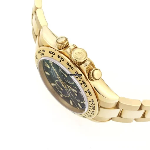 Exquisite Fakes Rolex Daytona 116508 Automatic Movement 40mm Yellow Gold Case Watch - Image 3