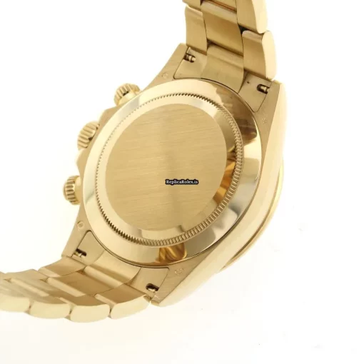 Exquisite Fakes Rolex Daytona 116508 Automatic Movement 40mm Yellow Gold Case Watch - Image 4
