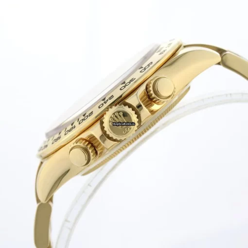 Exquisite Fakes Rolex Daytona 116508 Automatic Movement 40mm Yellow Gold Case Watch - Image 5