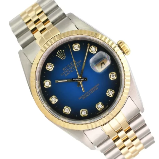 Luxury Fake Rolex Datejust 16233 Caliber 3135 Automatic Movement 36mm Gold/steel Case Mens/unisex Watch - Image 10