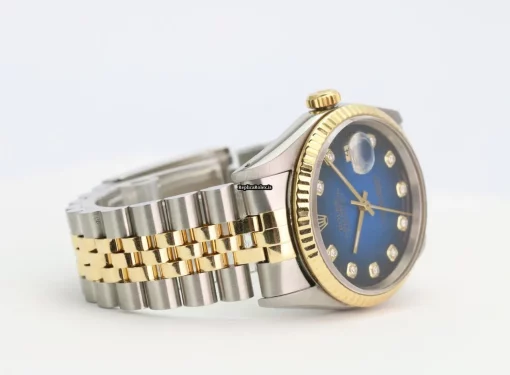 Luxury Fake Rolex Datejust 16233 Caliber 3135 Automatic Movement 36mm Gold/steel Case Mens/unisex Watch - Image 5