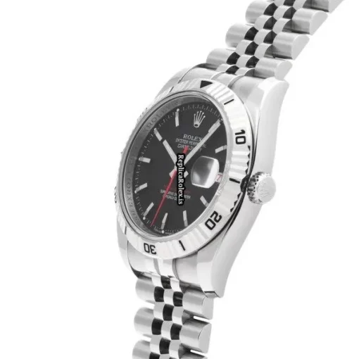 Fabulous Fake Rolex Datejust Turn-o-graph 116264 Caliber 3135 Automatic Movement 36mm Steel Case Watch - Image 2