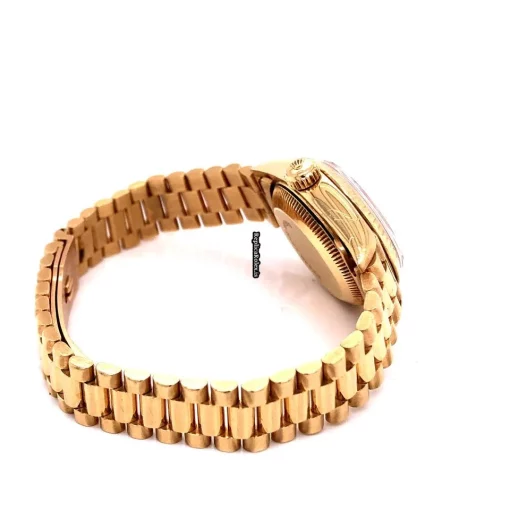 Superior Replica Rolex Lady-datejust 69178 Caliber 2135 Automatic Movement 26mm Yellow Gold Case Womens Watch - Image 5