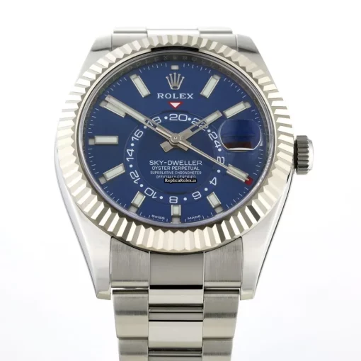 Remarkable Fake Rolex Sky-dweller 326934 Automatic Movement 42mm Steel Case Watch