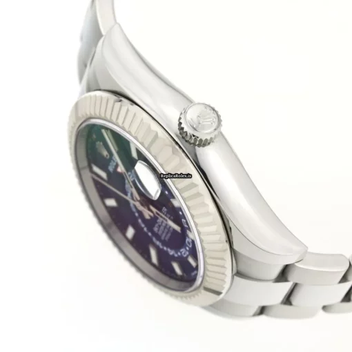 Remarkable Fake Rolex Sky-dweller 326934 Automatic Movement 42mm Steel Case Watch - Image 3