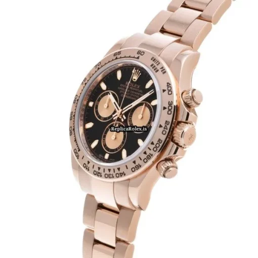 Amazing Replica Rolex Daytona 116505 Caliber 4130 Automatic Movement 40mm Rose Gold Case Watch - Image 2
