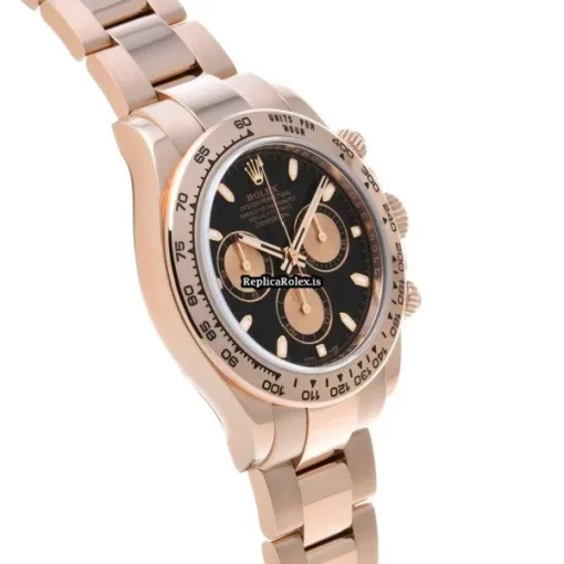 Amazing Replica Rolex Daytona 116505 Caliber 4130 Automatic Movement 40mm Rose Gold Case Watch - Image 3