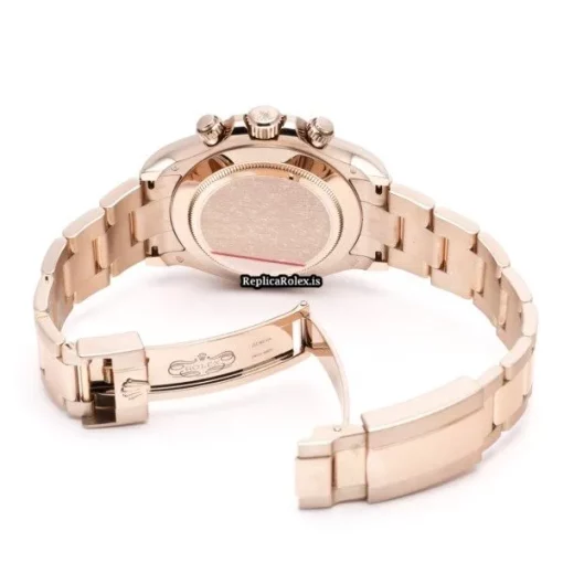Amazing Replica Rolex Daytona 116505 Caliber 4130 Automatic Movement 40mm Rose Gold Case Watch - Image 4