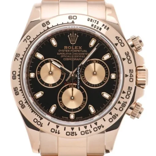 Amazing Replica Rolex Daytona 116505 Caliber 4130 Automatic Movement 40mm Rose Gold Case Watch - Image 6