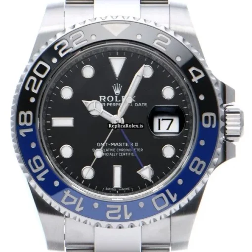 Beautiful Replica Rolex Gmt-master II 116710blnr Caliber 3186 Automatic Movement 40mm Steel Case Watch - Image 6
