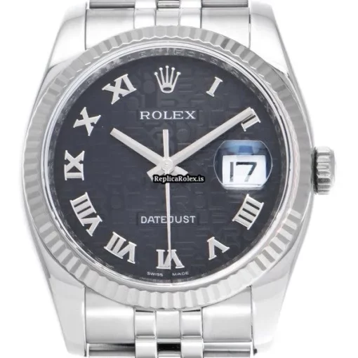 Durable Replica Rolex Datejust 116234 Automatic Movement 36mm Steel Case Watch - Image 6
