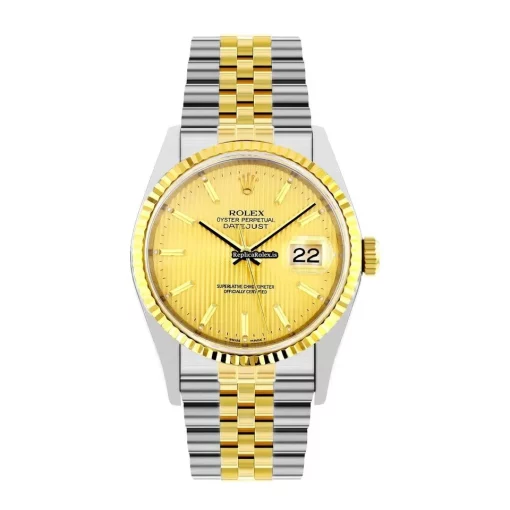 Best Fakes Rolex Datejust 16233 Automatic Movement 36mm Gold/steel Case Mens/unisex Watch