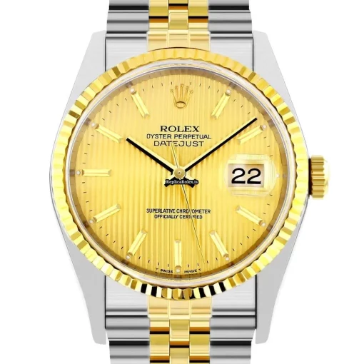 Best Fakes Rolex Datejust 16233 Automatic Movement 36mm Gold/steel Case Mens/unisex Watch - Image 2