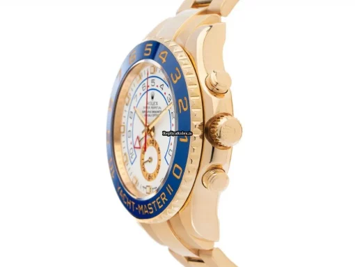 Defect Replica Rolex Yacht-master II 116688 Caliber 4161 Automatic Movement 44mm Yellow Gold Case Mens/unisex Watch - Image 2